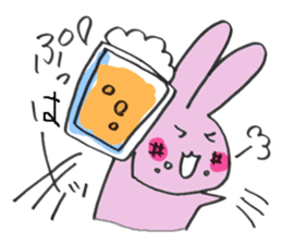 hebereke usagi sticker #7148690