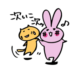 hebereke usagi sticker #7148697