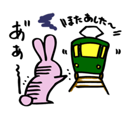 hebereke usagi sticker #7148708