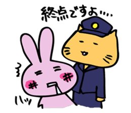 hebereke usagi sticker #7148709
