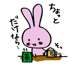 hebereke usagi sticker #7148715