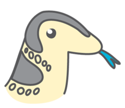 Varanus salvator of Thailand sticker #7148731