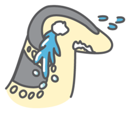 Varanus salvator of Thailand sticker #7148733