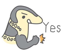 Varanus salvator of Thailand sticker #7148740