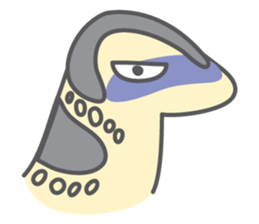 Varanus salvator of Thailand sticker #7148742