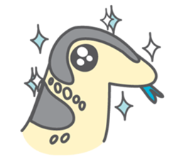 Varanus salvator of Thailand sticker #7148743