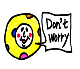 color pencil 5(English) sticker #7148989