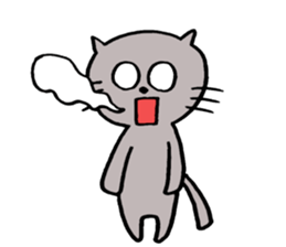 cat cry sticker #7149020