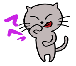 cat cry sticker #7149021