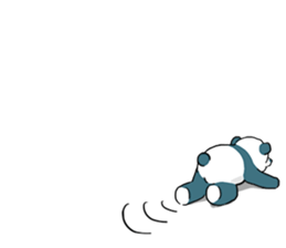 Gums panda sticker #7149362