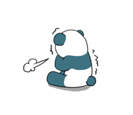 Gums panda sticker #7149363