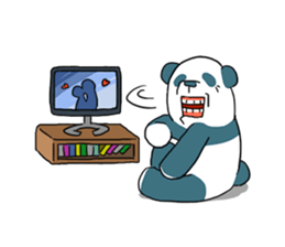 Gums panda sticker #7149365