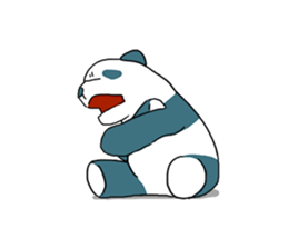 Gums panda sticker #7149366