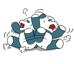 Gums panda sticker #7149369