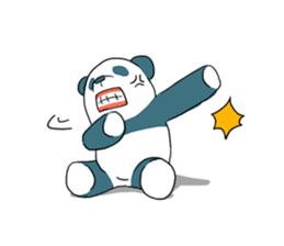 Gums panda sticker #7149370