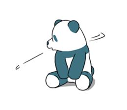 Gums panda sticker #7149371