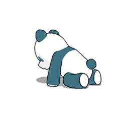Gums panda sticker #7149374