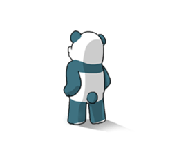 Gums panda sticker #7149376