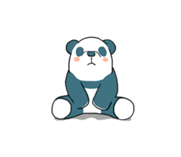 Gums panda sticker #7149377