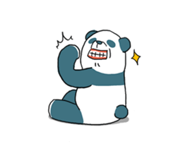 Gums panda sticker #7149380