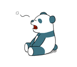 Gums panda sticker #7149383