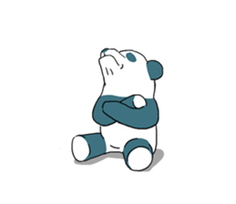 Gums panda sticker #7149384