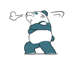 Gums panda sticker #7149385