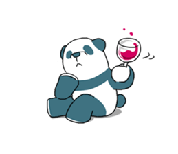 Gums panda sticker #7149386