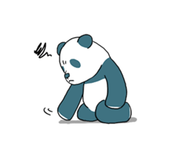 Gums panda sticker #7149387