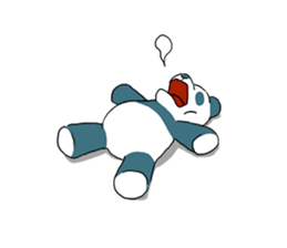 Gums panda sticker #7149389