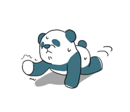 Gums panda sticker #7149393