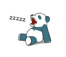 Gums panda sticker #7149395
