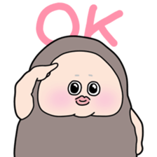 Plump plump! Mamdan-kun sticker #7149480