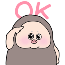 Plump plump! Mamdan-kun sticker #7149480