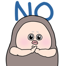 Plump plump! Mamdan-kun sticker #7149481