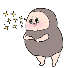 Plump plump! Mamdan-kun sticker #7149490