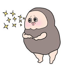 Plump plump! Mamdan-kun sticker #7149490