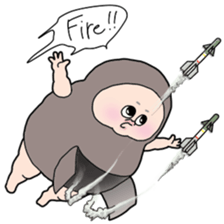 Plump plump! Mamdan-kun sticker #7149493