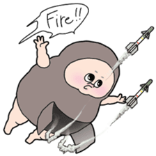 Plump plump! Mamdan-kun sticker #7149493