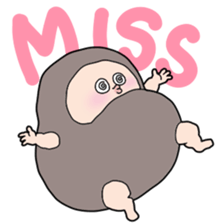 Plump plump! Mamdan-kun sticker #7149495