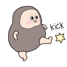 Plump plump! Mamdan-kun sticker #7149496