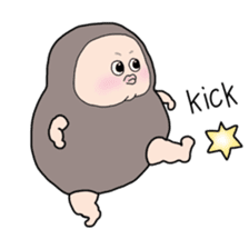 Plump plump! Mamdan-kun sticker #7149496