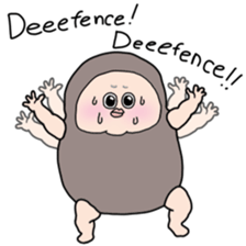 Plump plump! Mamdan-kun sticker #7149500