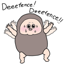 Plump plump! Mamdan-kun sticker #7149500