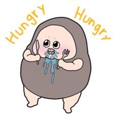 Plump plump! Mamdan-kun sticker #7149512