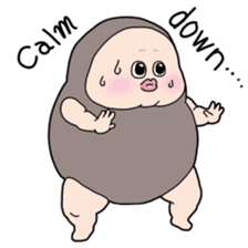 Plump plump! Mamdan-kun sticker #7149514