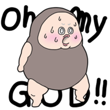 Plump plump! Mamdan-kun sticker #7149515