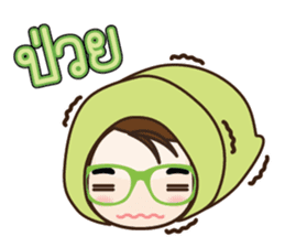 Colorful School Girls sticker #7149594