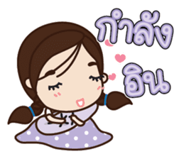 Colorful School Girls sticker #7149596