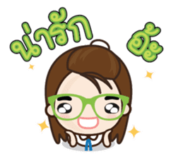 Colorful School Girls sticker #7149598